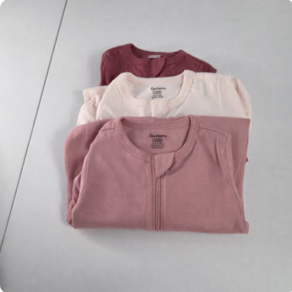 Gerber Baby 3-pack Sleep 'N Play 0-3M NWT